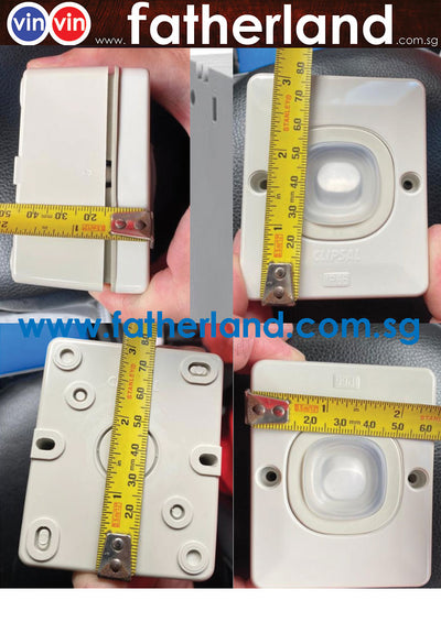 CLIPSAL WS229 IP56 WP 1G 1WAY SWITCH