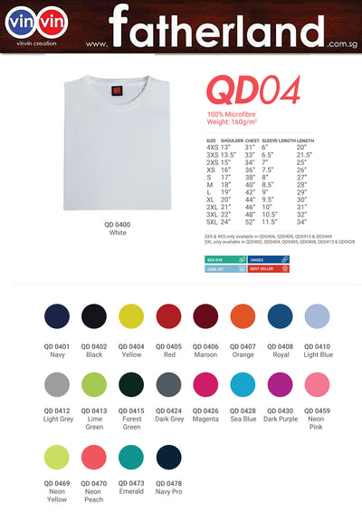 T-SHIRT ROUND NECK DRI-FIT CATALOG