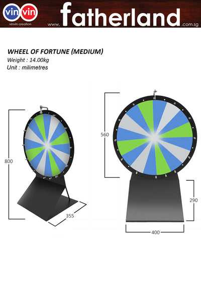 MEDIUM WHEEL OF FORTUNE (560MM DIA)