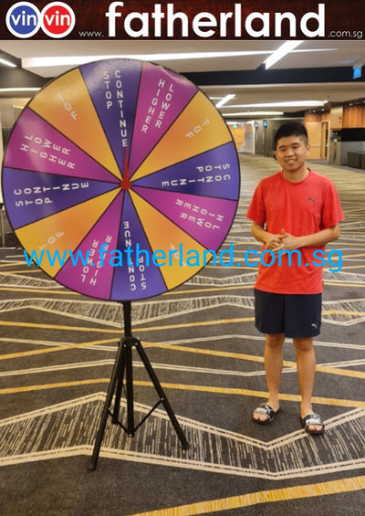 WHEEL OF FORTUNE 1200MM GIANT  WHEEL PORTABLE 2019 SERIES