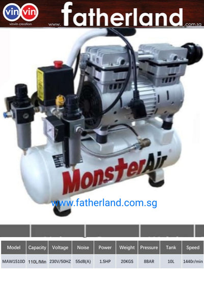 AIR COMPRESSOR MonsterAir Compressor MAW1510D