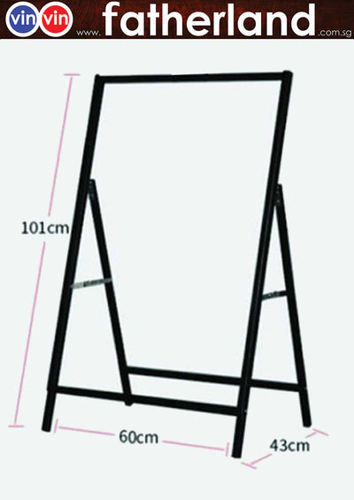 vinvin A Frame Double Sided Stand ( PVC OUTDOOR BOARD )