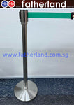 Stainless Steel Green Belt Queue pole ( HG Series )