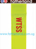 Reflective Armband WTSS red  word printed