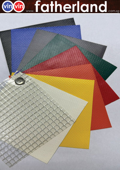 0.3MM X 20FT X 20FT SILVER GREEN CANVAS
