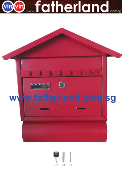 STEEL RED LETTER BOX MODEL :  VIN-WRED-LB