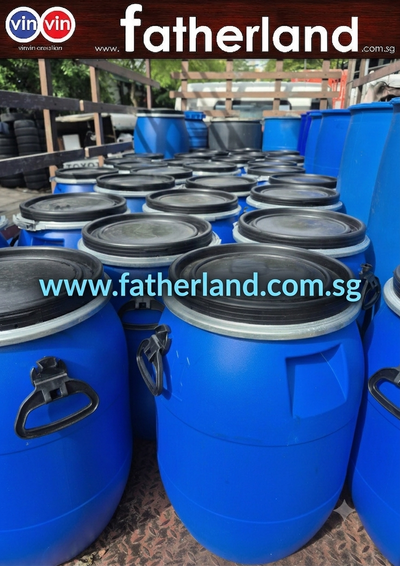 Blue Plastic Drum 60 Litre