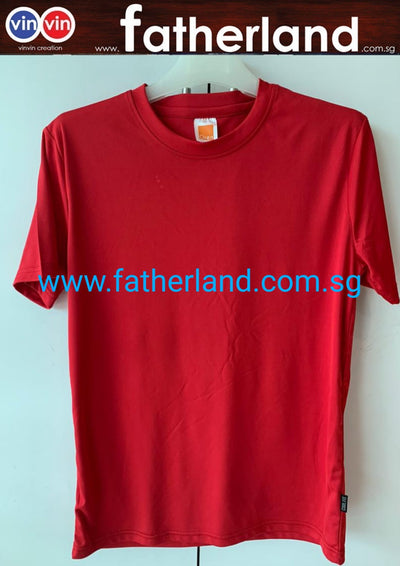 Tshirt VINQD0405 QUICK DRY SHORT SLEEVE T-SHIRT - Red