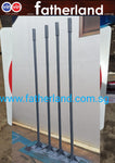 Mild steel standing pole with Base for Signage and mirror