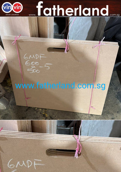 Sample Board MDF with Handle Horizontal