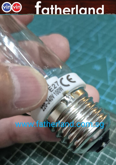 Halogen 100W/C/E27 220V - 240V 100W E27 BULB