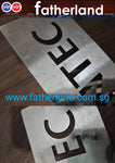 Metal Galvanised Stencil Name Plate
