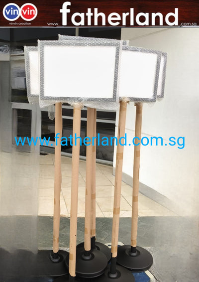Vinvin A3 Black landscape Sign Stand ( Model : Vin-A4-BB )