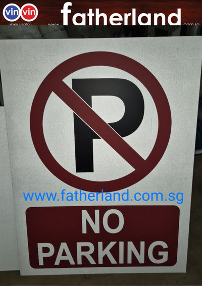 No Parking Reflective Signage 600x800mm