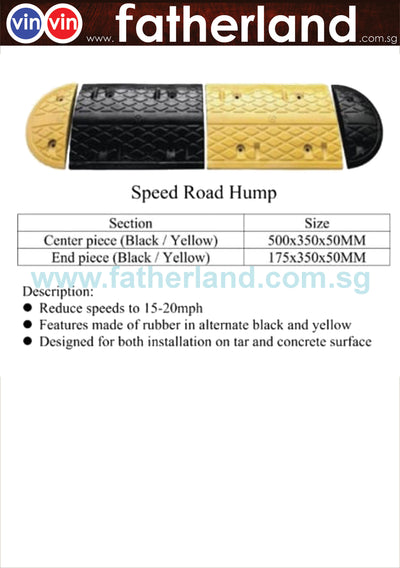 Rubber Speed Road Hump