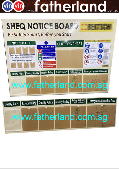 SHEQ Safety Board