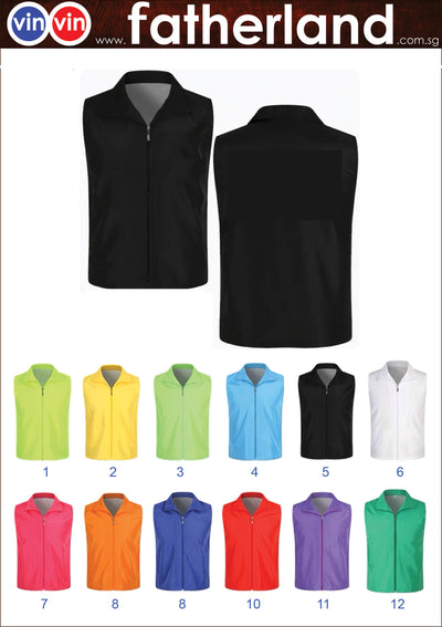 Workwear Vest Customized Workwear Vest Jacket Advertising Volunteer Printing with Logo
