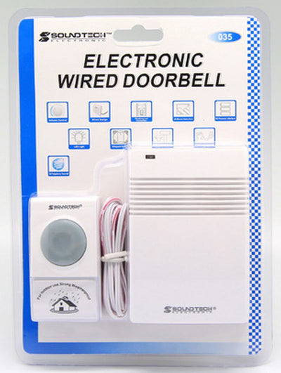 SOUNTECH NO . 035 WIRING DOOL BELL