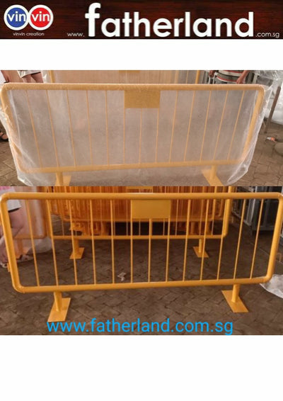 Heavy duty Steel Barrier Gate with hooking end 