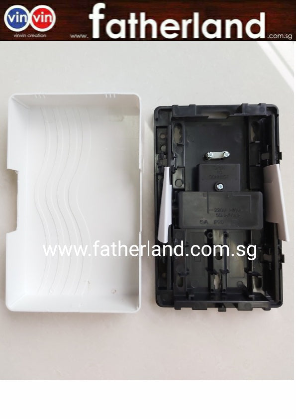 SCHNEIDER 99AC220 Snowdrop Mechanical Ding Dong Door Bell ( M2 series