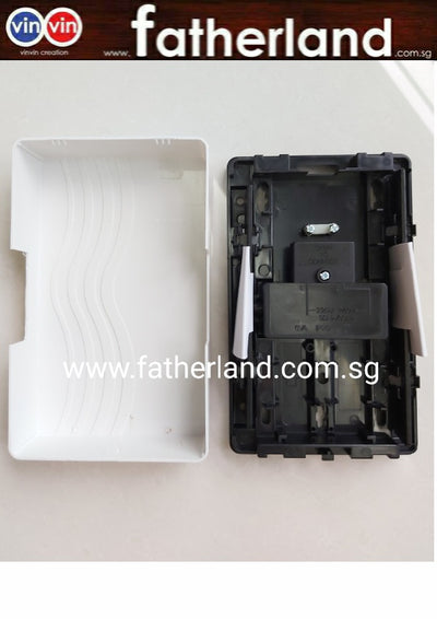 SCHNEIDER 99AC220 Snowdrop Mechanical Ding Dong Door Bell ( M-2 series Batch)