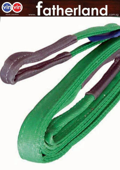Webbing Sling BELT SLING 2TON X 1METER ( Green Colour )