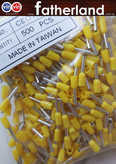 YELLOW FERRULE 1.0mm L8