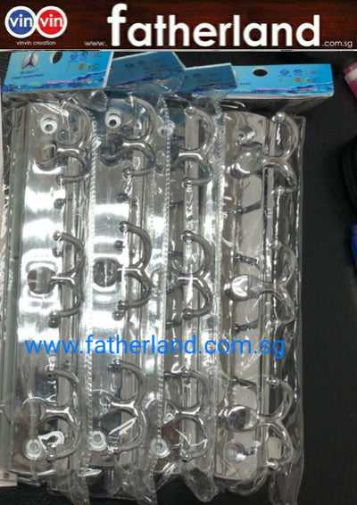 SHOWY 2752-CP 3 X DOUBLE CHROME CLOTHS HANGER