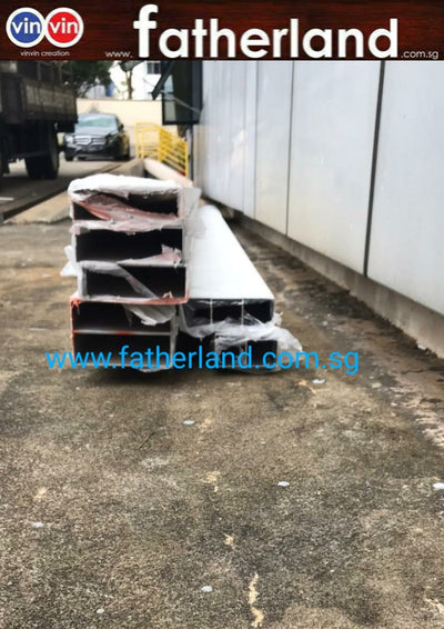 Aluminium Rect Hollow 1" x 3" x 2mm x 6 Meter