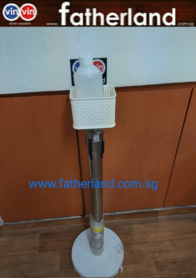 Hand Sanitizer holder for Queue Pole Stand ( CV-19 Cap )