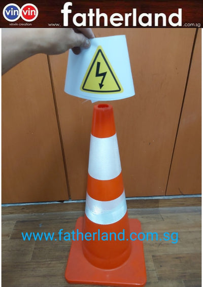 SAFETY CONE 28" ( With capping )
