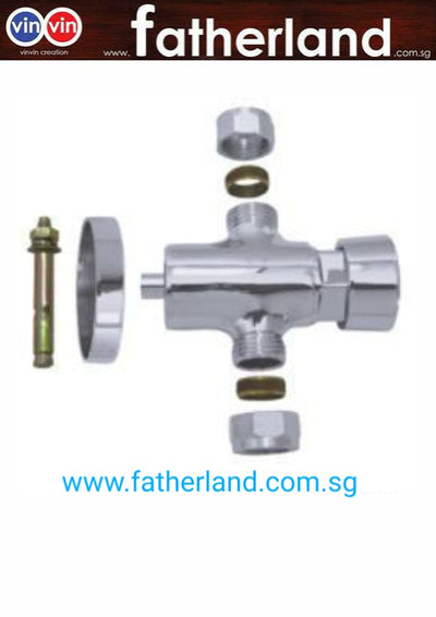 Outdoor swimming pool shower tap