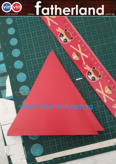 Red Triangle Sign Sticker for Window