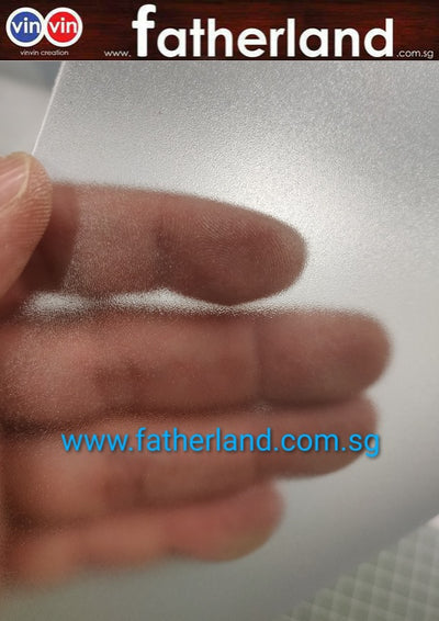 ALUMINIUM SNAP FRAME MATT CLEAR PVC SHEET REPLACEMENT