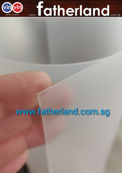 PVC SHEET 3FT X 6ft X 1mm Silicon matt series