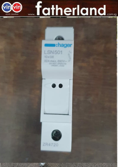 Hager LSN 501 with FUSE