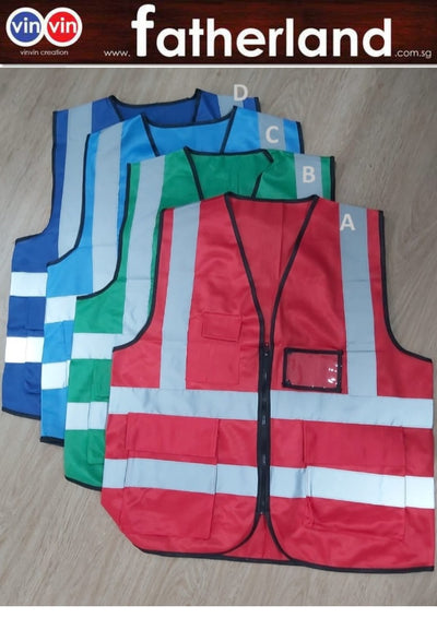 REFLECTIVE SAFETY GREEN VEST