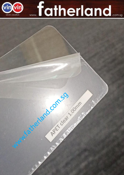 APET CLR 1mm X 1220mm X 2440mm