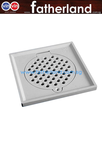 SHOWY PLASTIC GRATING W/EDGE 6"X6" 2571E