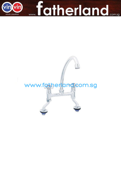 SHOWY SINK MIXER WITH HIGH U SPOUT - 2993