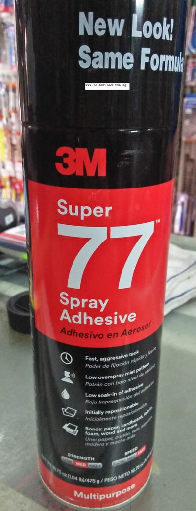 3M SUPER 77 SPRAY ADHESIVE