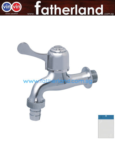 SHOWY QTR SINGLE LEVER BIB TAP WITH 1/2"NOZZLE 6055N-15