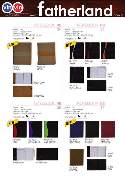 Vwin Notebooks NOTEBOOK VINVIN CREATION CATALOG 69 - www.fatherland.com.sg
