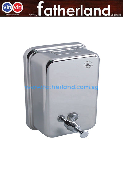 SHOWY STAINLESS STEEL SOAP DISPENSER 7040