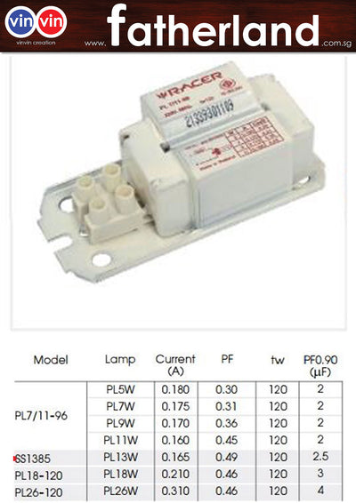 BALLAST PL13W