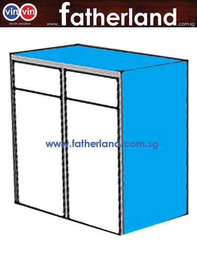 Custom Made Mobile Promotion Counter with locking door