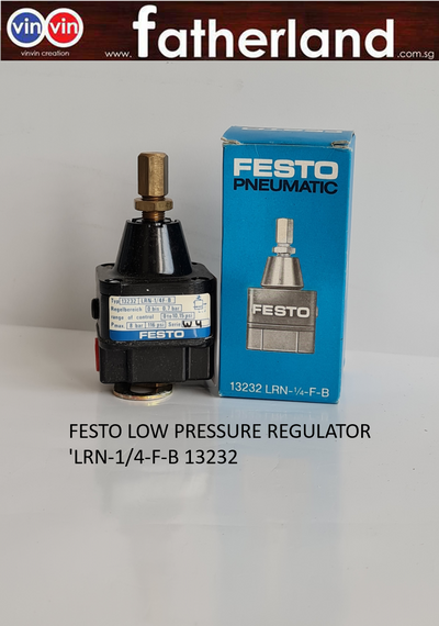 FESTO LOW PRESSURE REGULATOR 'LRN-1/4-F-B 13232