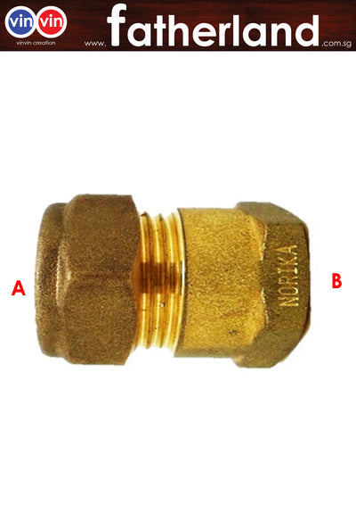 COPPER PIPE FI COUPLER COMPRESSION SERIES CXFI