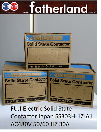 FUJI Electric Solid State Contactor Japan SS303H-1Z-A1 AC480V 50/60 HZ 30A