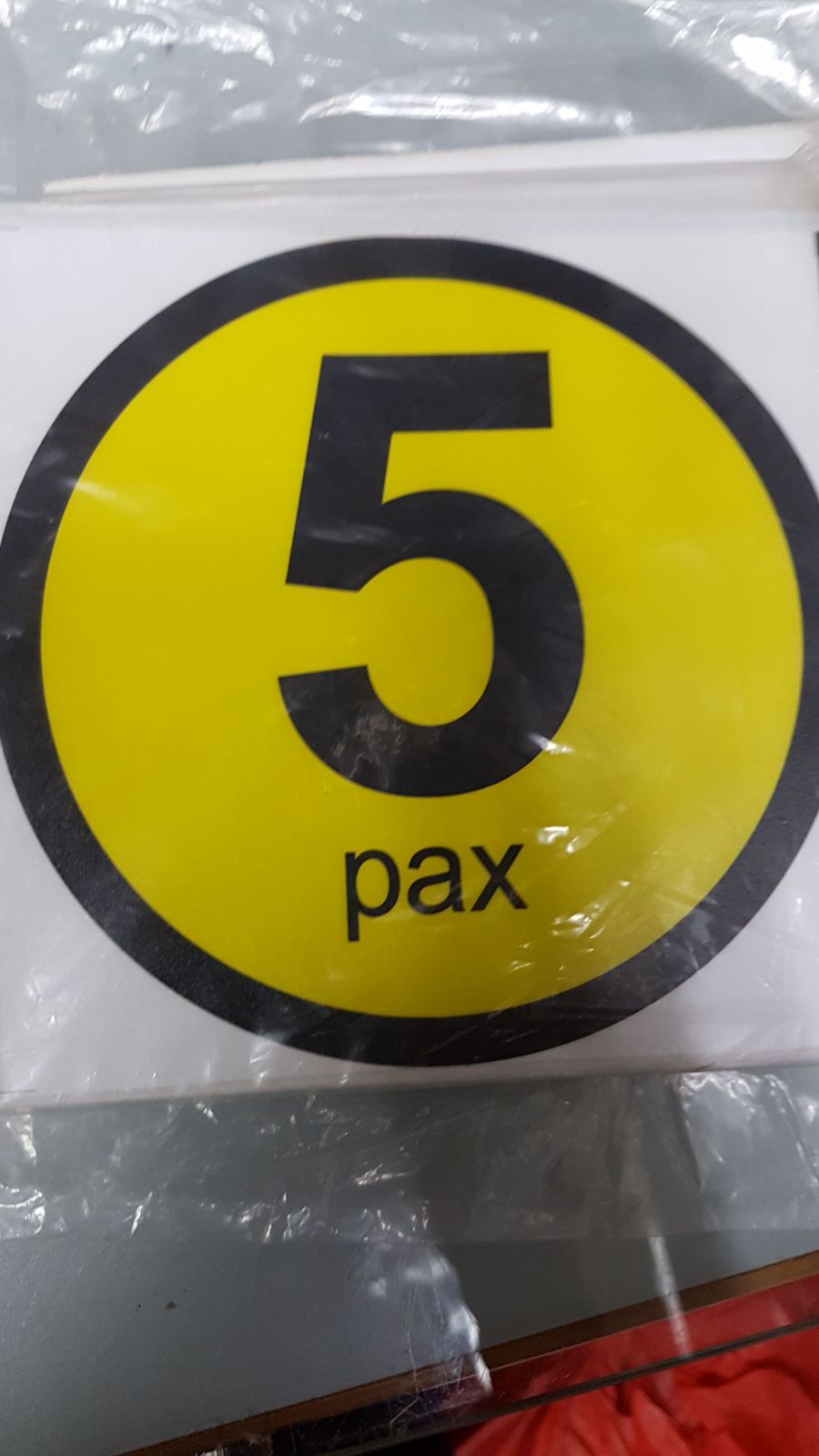 PAX sticker for commercial vehicles. MAXIMUM PASSENGER CAPACITY - www ...